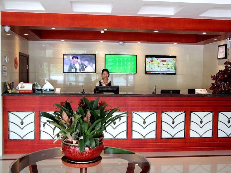Greentree Inn Tianjin Wuqing West Yongyang Road Florentia Village Express Hotel Exteriör bild
